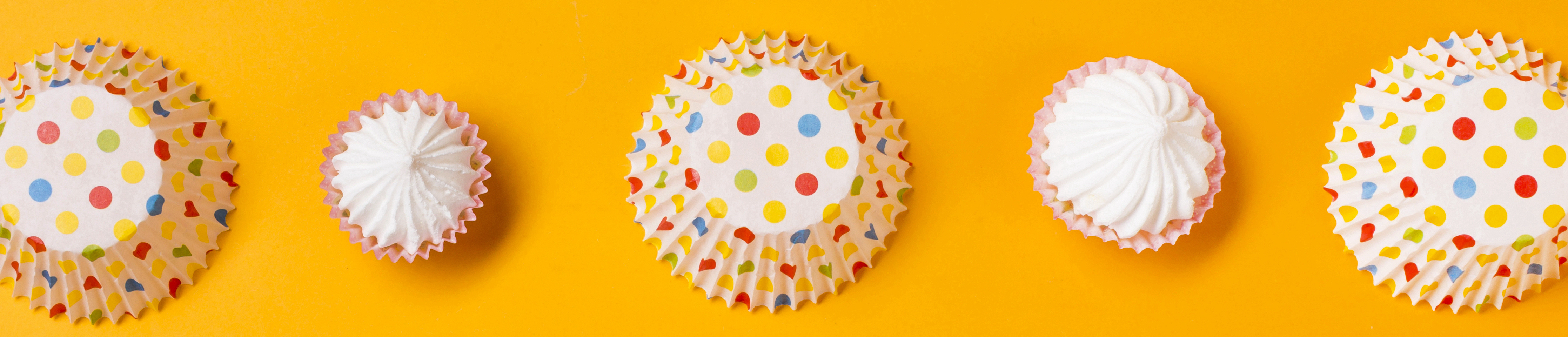 rainbow cupcake design